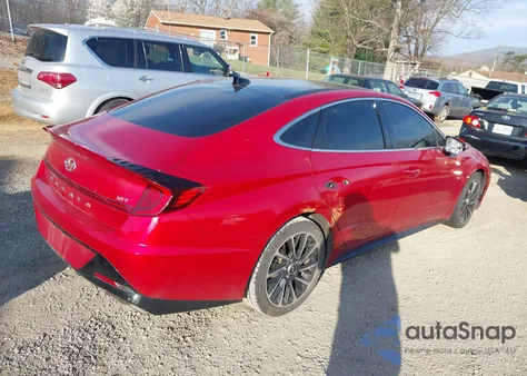 2020 Hyundai Sonata Sel Plus z USA, uszkodzony, nr VIN 5NPEJ4J24LH006224